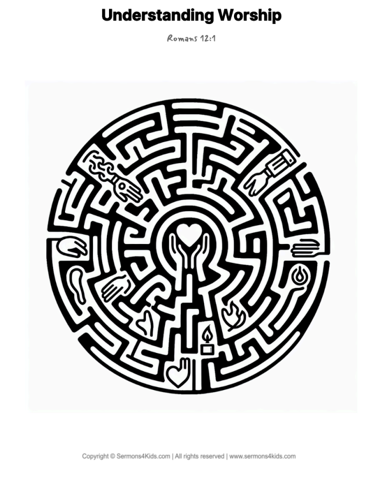 Understanding Worship maze